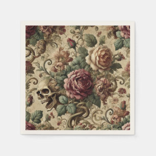 Rosewood Crematory – Gothic Floral Napkins