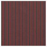 Rosewood, dark red and smoky black stripes fabric