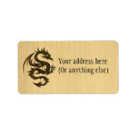 Rosewood Dragon Label