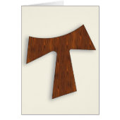 Rosewood Tau Cross Card (Front)