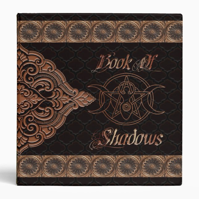 🔮Rosewood Witches Book Of Shadows🔮 3 Ring Binder (Front)