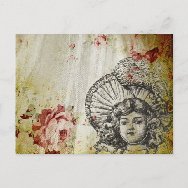 Rosey Dolly Postcard (Front)