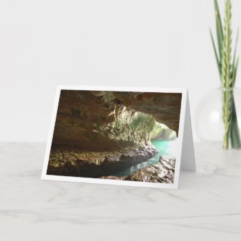 Rosh Hanikra Grotto Card by OurJewishCommunity at Zazzle