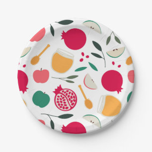 Rosh Hashana Paper Plates