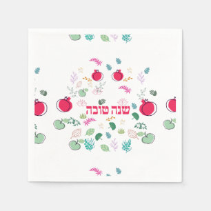Rosh Hashana PLATES TABLE DECOR Napkins