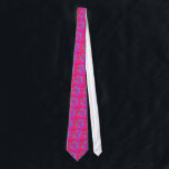 Rosh Hashana  Tie<br><div class="desc">Spread the  spirit of the New Year with this amazing pink and blue Mogen David tie; Judaica items at: www.zazzle.com/inthepresent* or in AU: www.zazzle.com.au/inthepresent</div>