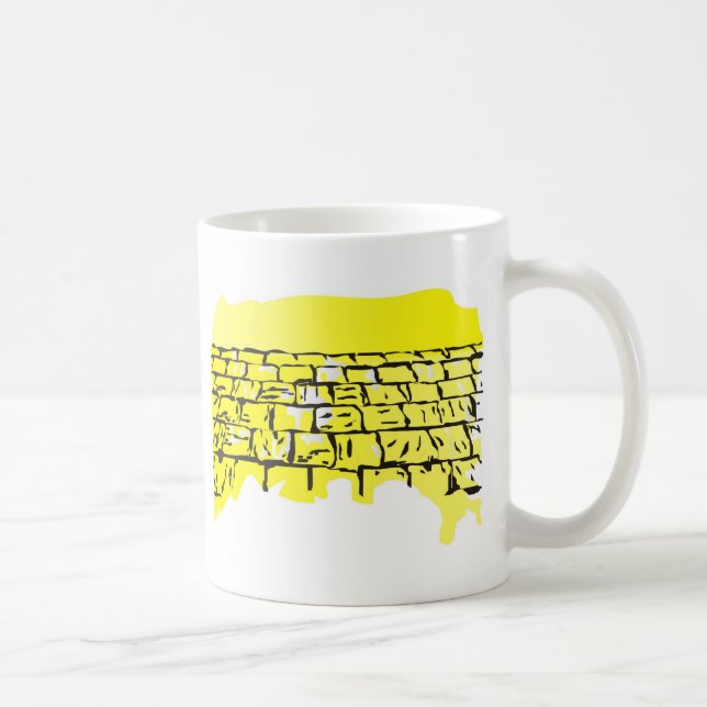 Rosh Hashana Western Wall Coffee Mug (Right)