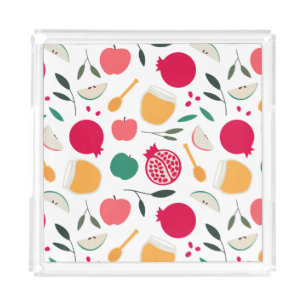 Rosh Hashanah Acrylic Tray