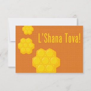 rosh hashanah honeycombs invitation