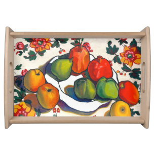Rosh Hashanah Jewish New Fine Art Serving Tray