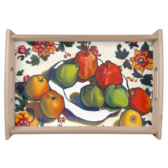 Rosh Hashanah | Jewish New Fine Art Serving Tray (Front)