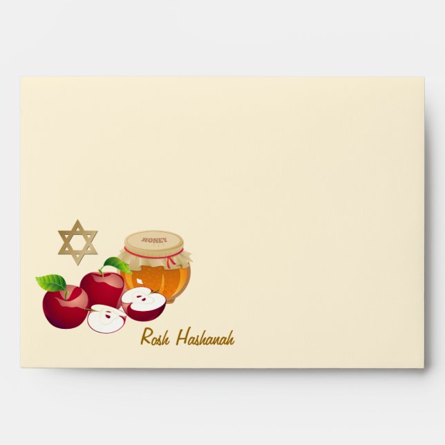 Rosh Hashanah | Jewish New Year  Envelope (Front)