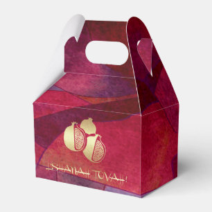 Rosh Hashanah   Jewish New Year  Favor Boxes