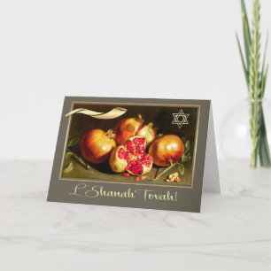 Rosh Hashanah Jewish New Year Fine Art Holiday Card