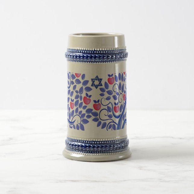 Rosh Hashanah | Jewish New Year Gift Beer Stein (Center)