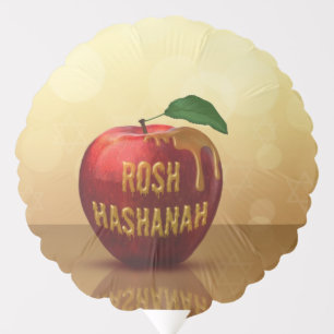Rosh Hashanah Jewish New Year Honey Apple Balloon