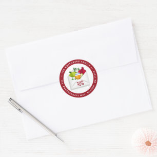 Rosh Hashanah Jewish New Year-Shana Tovah Classic Round Sticker