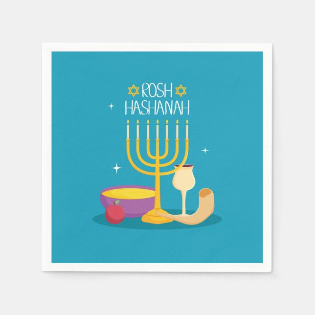 Rosh Hashanah  Napkins (Front)