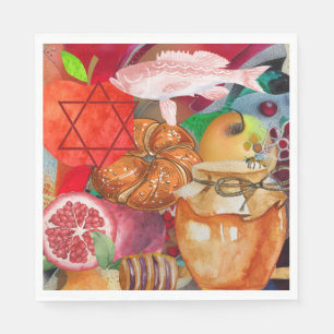 Rosh Hashanah Paper Napkins