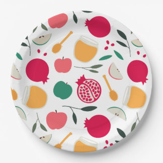 Rosh Hashanah Paper Plates
