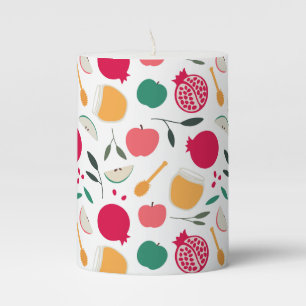 Rosh Hashanah Pillar Candle