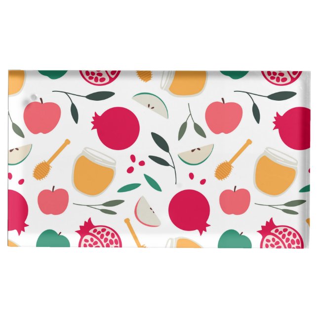Rosh Hashanah Place Card Holder (Front)