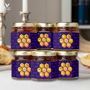 Rosh Hashanah SHANA TOVA Honey Jar Favors
