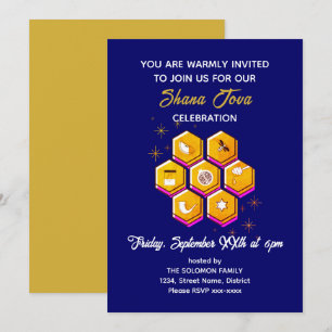 Rosh Hashanah SHANA TOVA Invitation