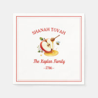 Rosh Hashanah Shanah Tovah Apple Honey Family