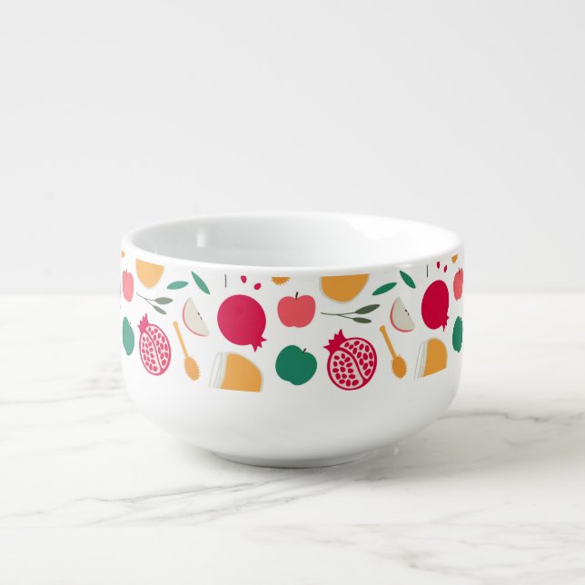 Rosh Hashanah Soup Mug (Front)