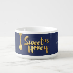 Rosh Hashanah Sweet as Honey Dish Bowl