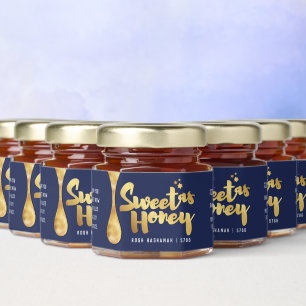Rosh Hashanah Sweet as Honey Holiday Jar Favors