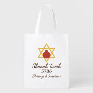 "Rosh Hashanah Tote Bag, New Year Gift"