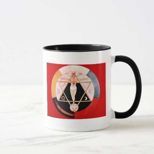 Rosicrucian symbol of the Hermetic Order Mug