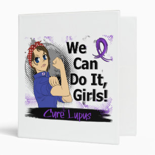 Rosie Anime WCDI Lupus 3 Ring Binder