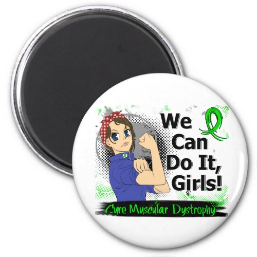 Rosie Anime WCDI Muscular Dystrophy Magnet