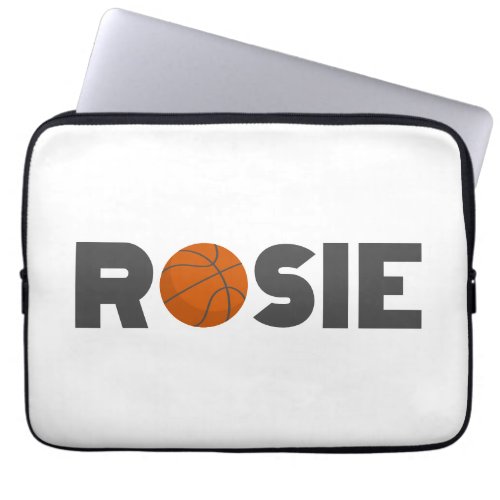 Rosie Basketball Laptop Sleeve