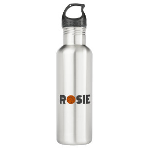 Rosie Basketball Stainless Steel Water Bottle
