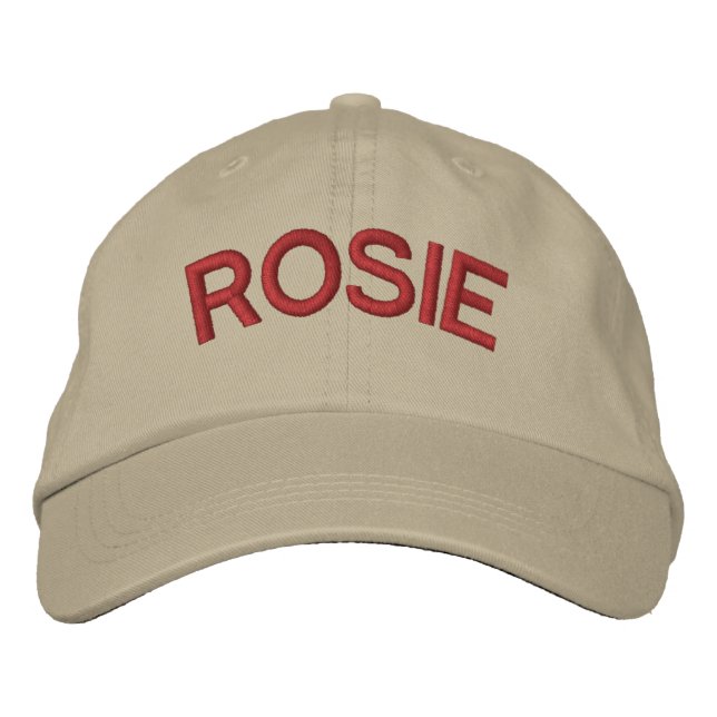 ROSIE by SRF Embroidered Baseball Hat (Front)