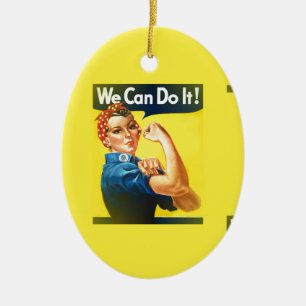 rosie ceramic ornament