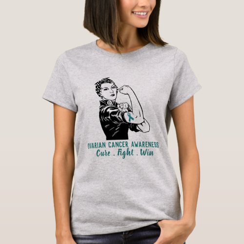 Rosie Fights Ovarian Cancer T_Shirt