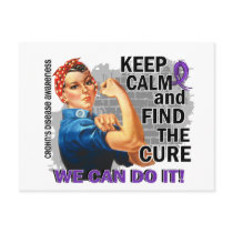 Rosie Keep Calm Crohn's.png Postcard