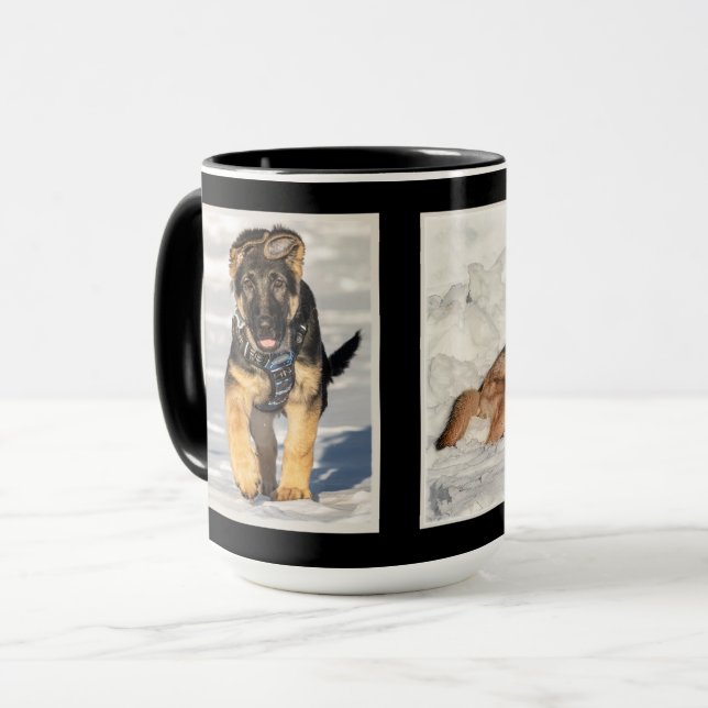 Rosie Luke Black Coffee Mug (Front Left)