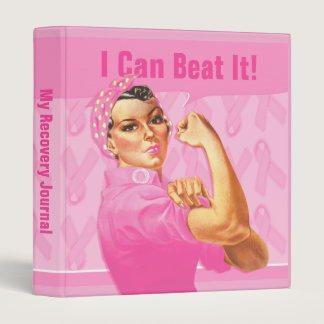 Rosie Riveter Custom Cancer Binder