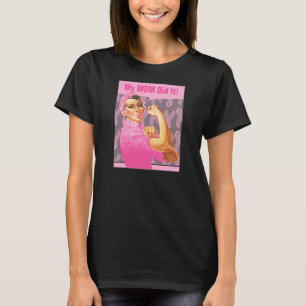 Rosie Riveter Custom Cancer T-Shirt