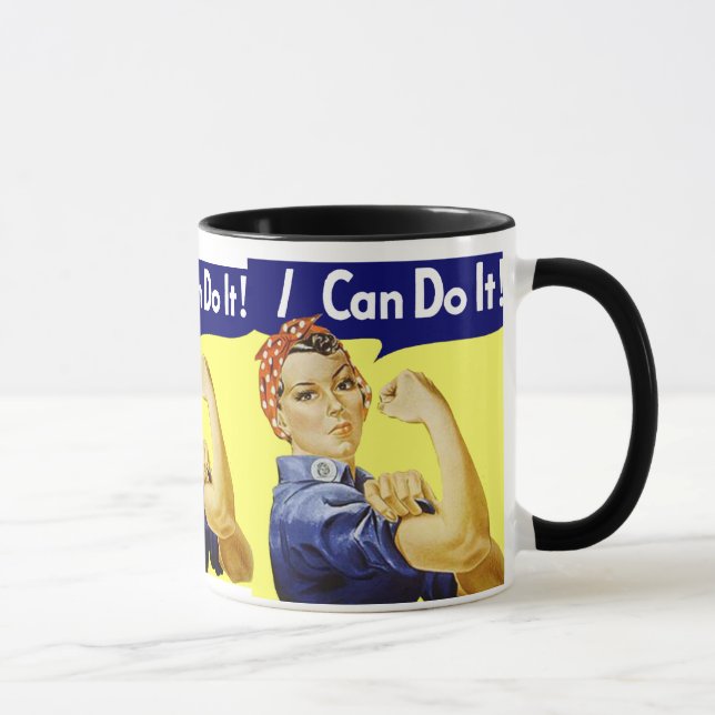 Rosie Riveter - I Can Do It Glenn Beck Mug (Right)