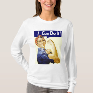 Rosie Riveter - I Can Do It t-shirt