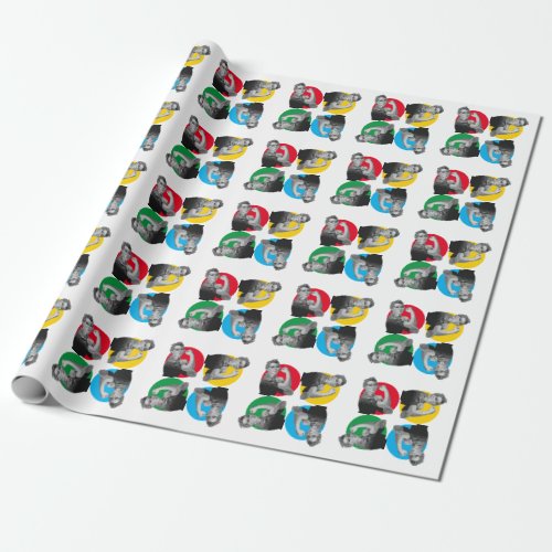 ROSIE RIVETER Print Wrapping Paper