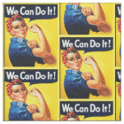 Rosie Riveter. We can do it! Feminism. Vintage