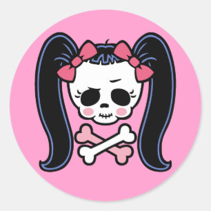 Rosie Roger Classic Round Sticker